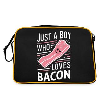 Bacon Petit-déjeuner Bacon - Sac Retro - noir/or - Dos