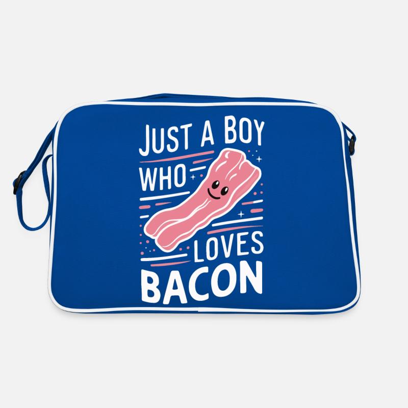 Bacon Frühstück Speck Retro Tasche