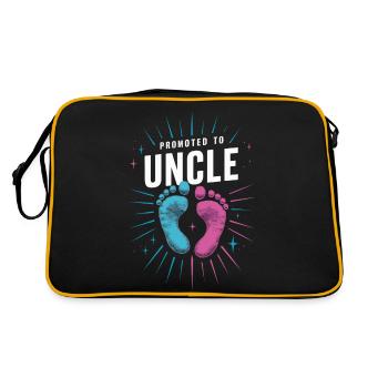 Uncle Fmilie Great-Uncle Uncle - Retro Bag - black/gold - Back