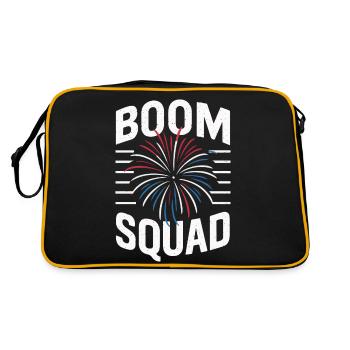Pyrotechnics Fireworks Pyrotechnics - Retro Bag - black/gold - Back