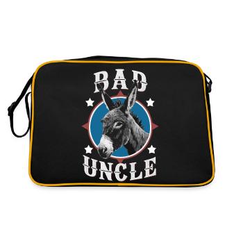 Uncle Fmilie Great-Uncle Uncle - Retro Bag - black/gold - Back