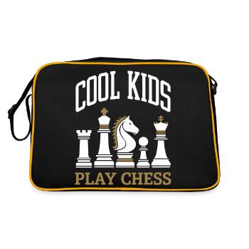 Chess Chess Player - Retro Bag - black/gold - Back