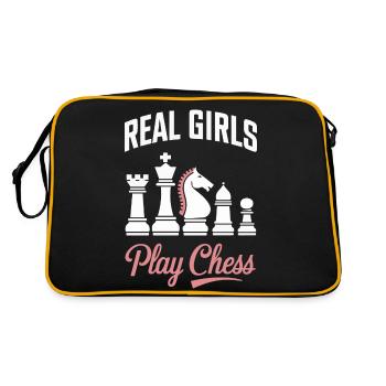 Chess Chess Player - Retro Bag - black/gold - Back