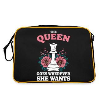 Chess Chess Player - Retro Bag - black/gold - Back