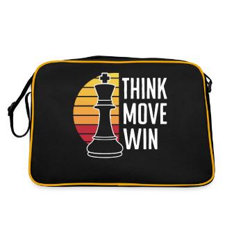 Chess Chess Player - Retro Bag - black/gold - Back
