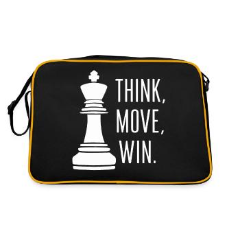 Chess Chess Player - Retro Bag - black/gold - Back