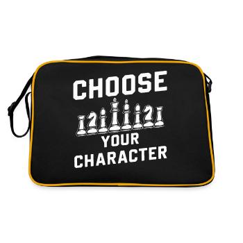 Chess Chess Player - Retro Bag - black/gold - Back