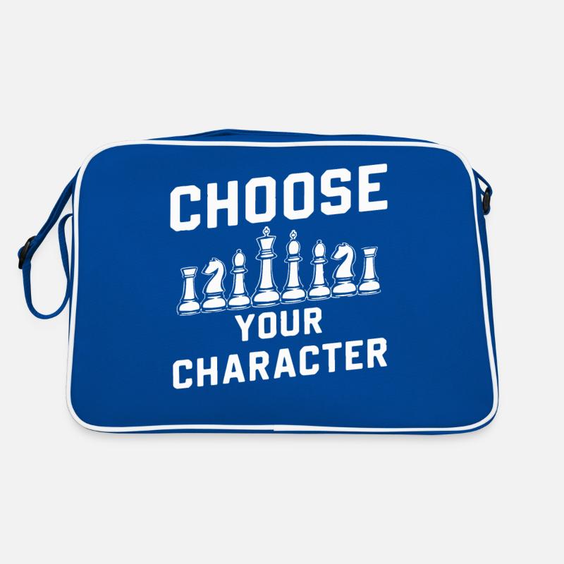Joueur d’échecs Sac Retro