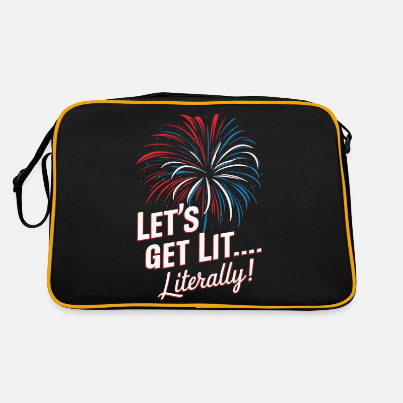 Pyrotechnics Fireworks Pyrotechnics Retro Bag