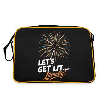 Pyrotechnics Fireworks Pyrotechnics - Retro Bag - black/gold - Back