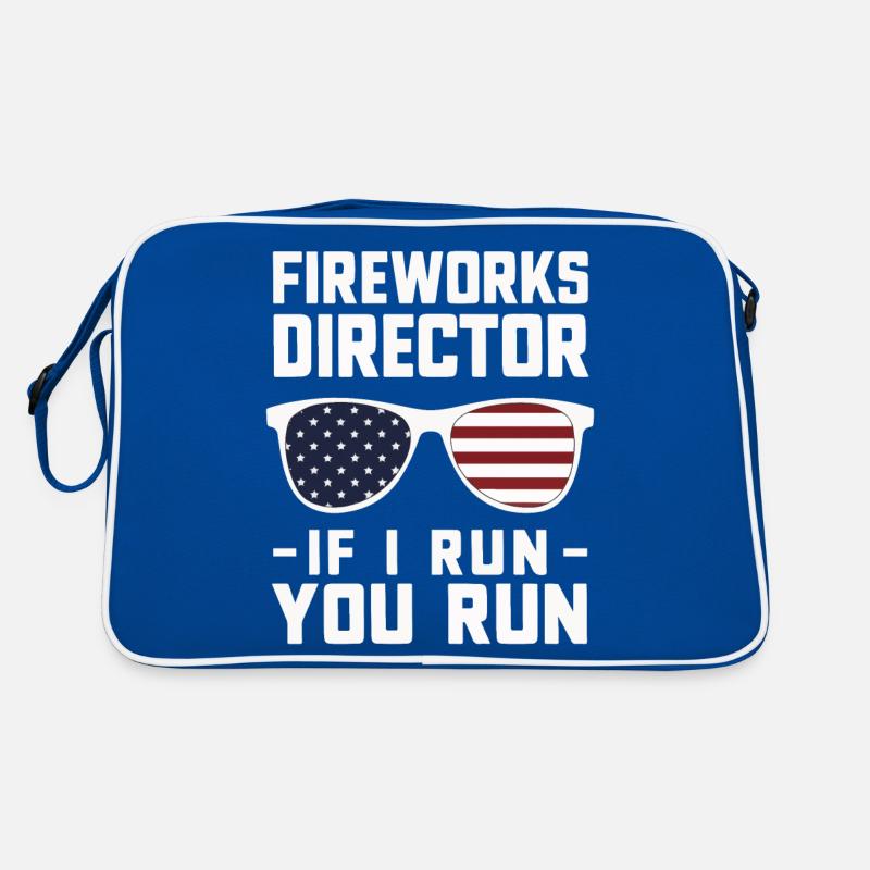 Pyrotechnics Fireworks Pyrotechnics Retro Bag