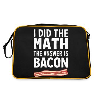 Bacon Petit-déjeuner Bacon - Sac Retro - noir/or - Dos