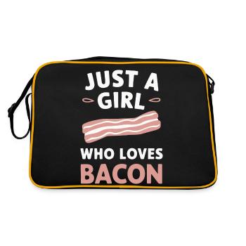 Bacon Petit-déjeuner Bacon - Sac Retro - noir/or - Dos
