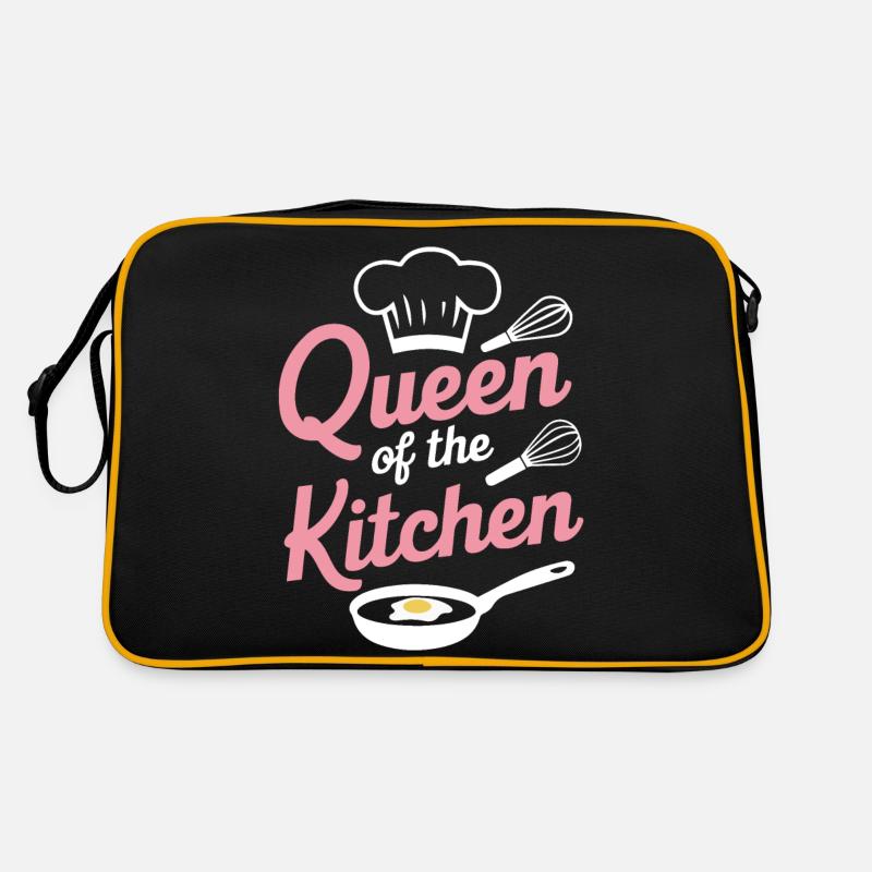 Koch Kochen Küchencheff Bäker Retro Tasche