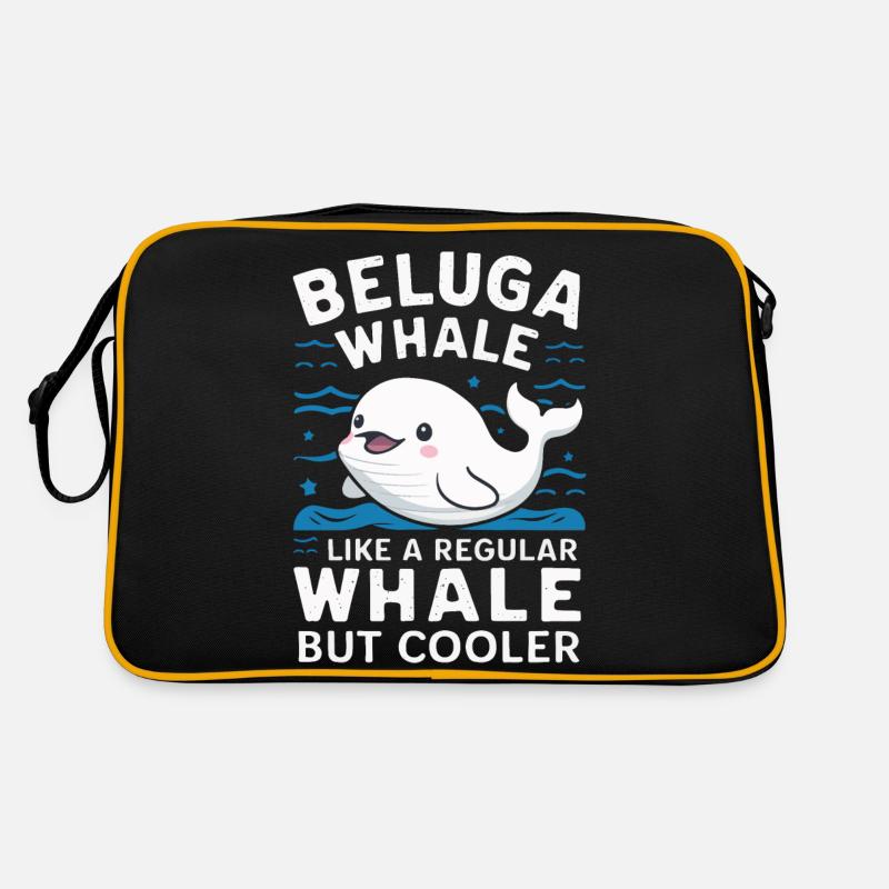 Béluga Océan Bélugas Baleines Sac Retro
