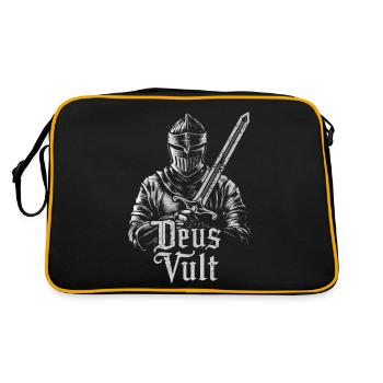 Crusader Knights Templar Middle Ages - Retro Bag - black/gold - Back