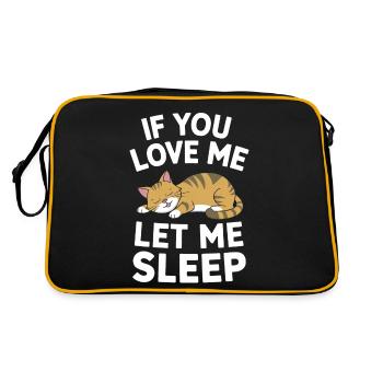 Chat Chats Amoureux Chat Propriétaire Chaton - Sac Retro - noir/or - Dos