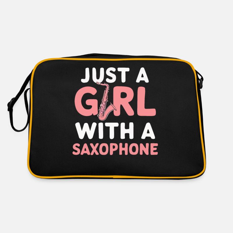 Saxophon Saxofon Retro Tasche