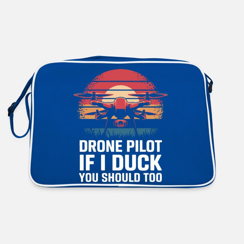 Drones Pilot Quadcopter Drone Retro Bag