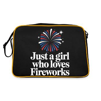 Pyrotechnics Fireworks Pyrotechnics - Retro Bag - black/gold - Back