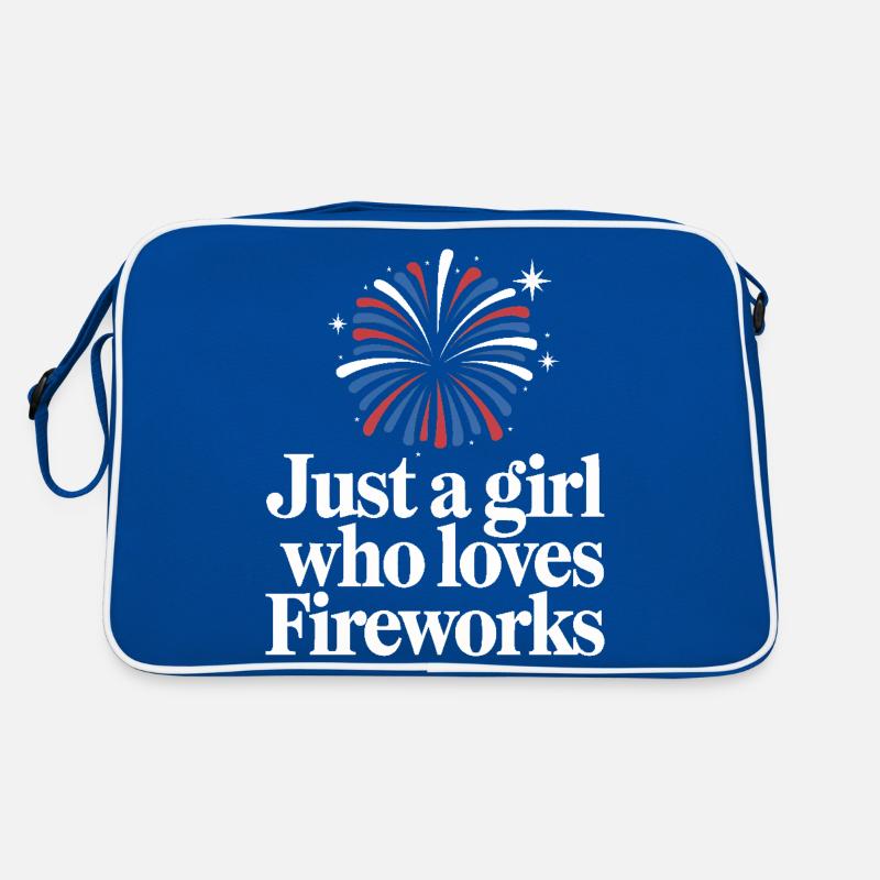Pyrotechnics Fireworks Pyrotechnics Retro Bag