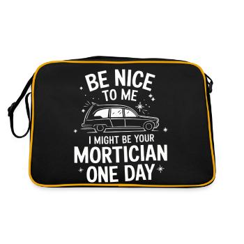 Undertakers hearses Undertakers - Retro Bag - black/gold - Back