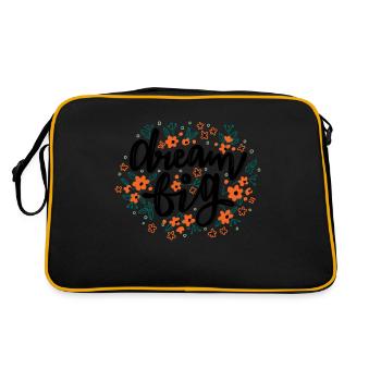 Dream Big - Sac Retro - noir/or - Dos