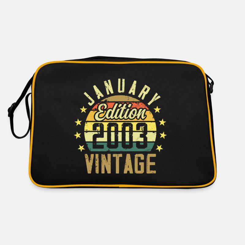 Légendes Sont Nés En Janvier 2003 - Janvier 2003 Sac Retro