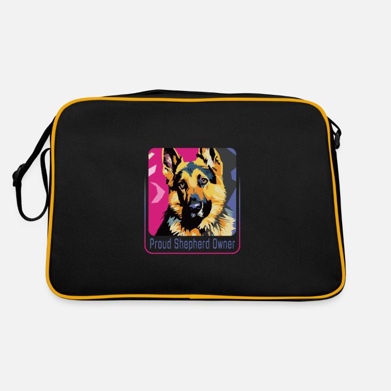 Propriétaire de berger élégant Sac Retro