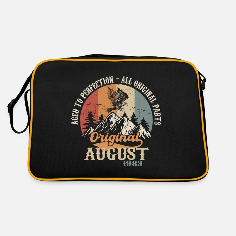 August 1983 Vintage Retro Birthday Gift 1983 Retro Bag