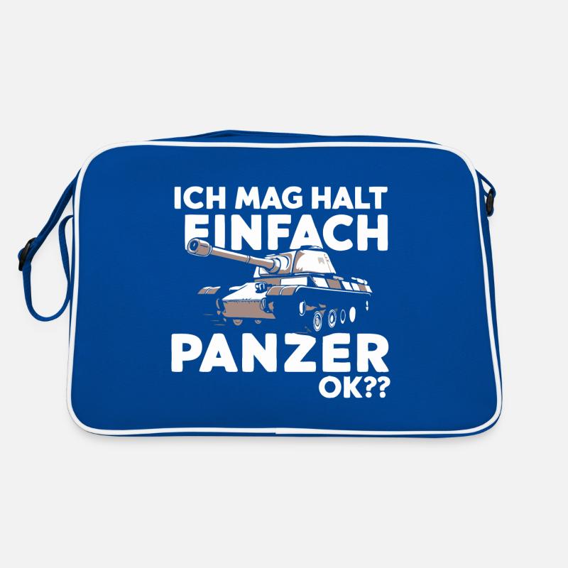 Chars Chars principaux Chars de combat Chars Chars Pilotes de chars Sac Retro