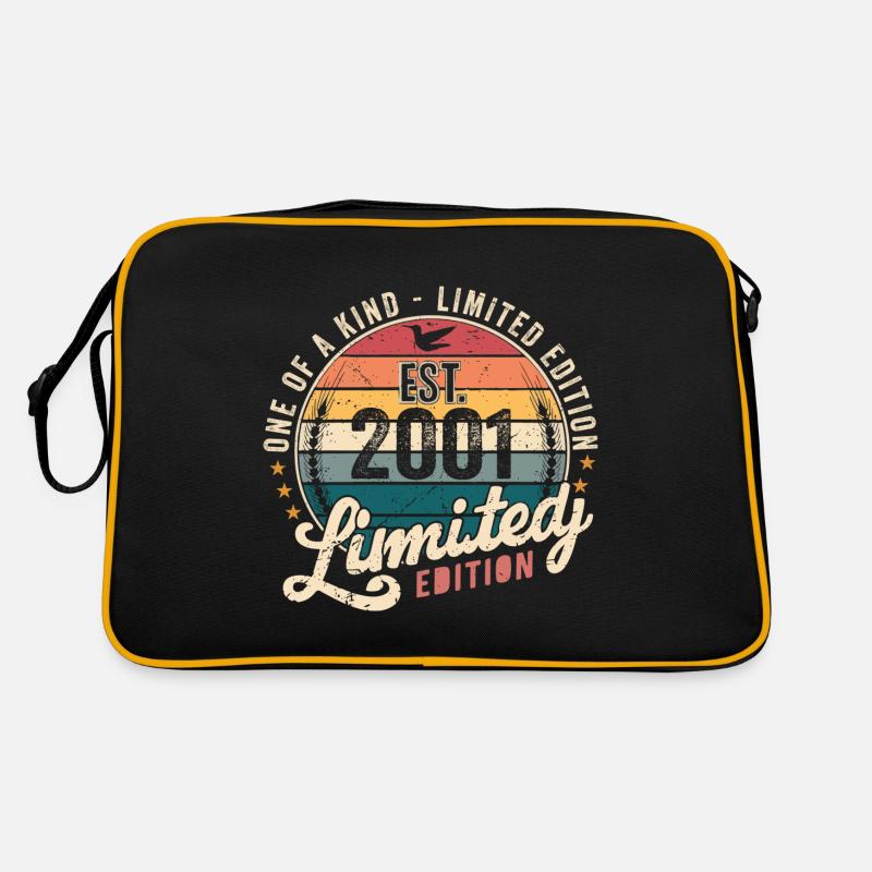 Cadeau d’anniversaire 2001 Millésime 2001 Rétro 2001 Sac Retro