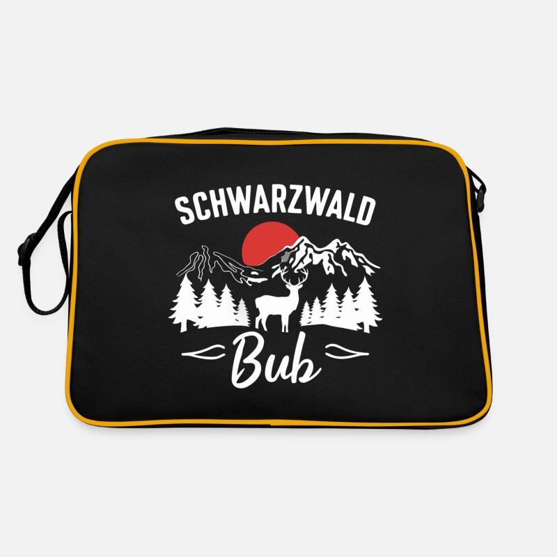 Black Forest Black Forest Baden-Württemberg Retro Bag