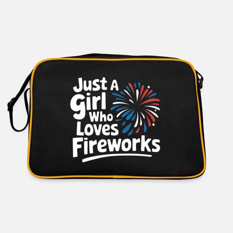 Pyrotechnics Fireworks Pyrotechnics Retro Bag