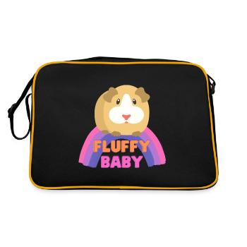 Fluffy Baby - Sac Retro - noir/or - Dos