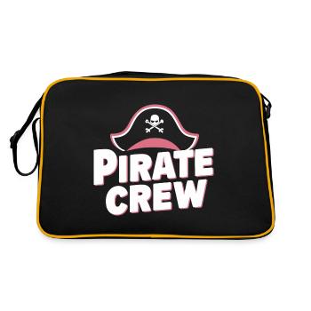Pirate Pirate Carnaval Halloween - Sac Retro - noir/or - Dos