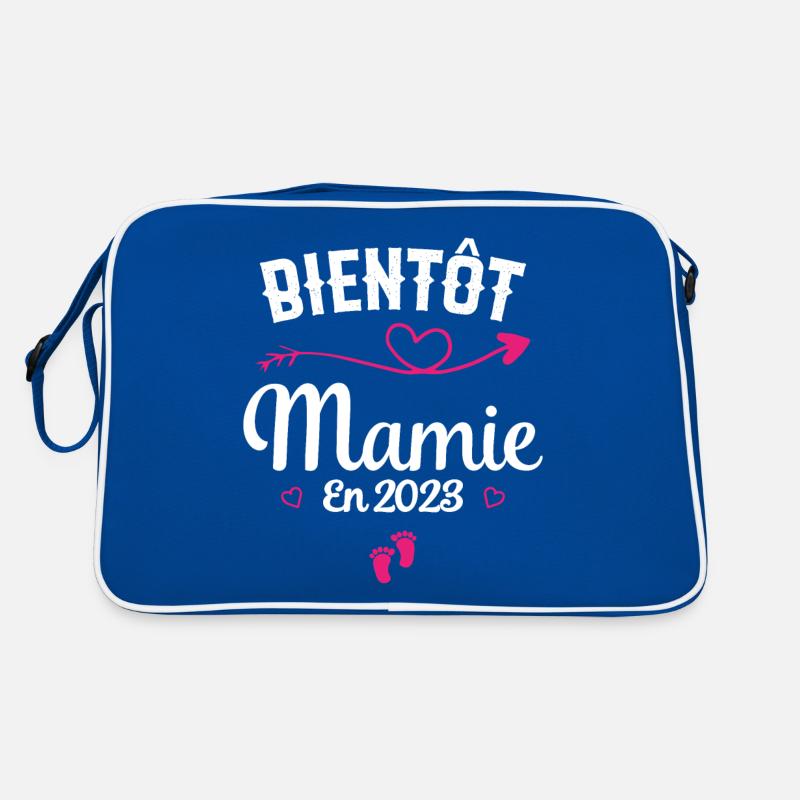 Bientôt future Mamie 2023 Sac Retro
