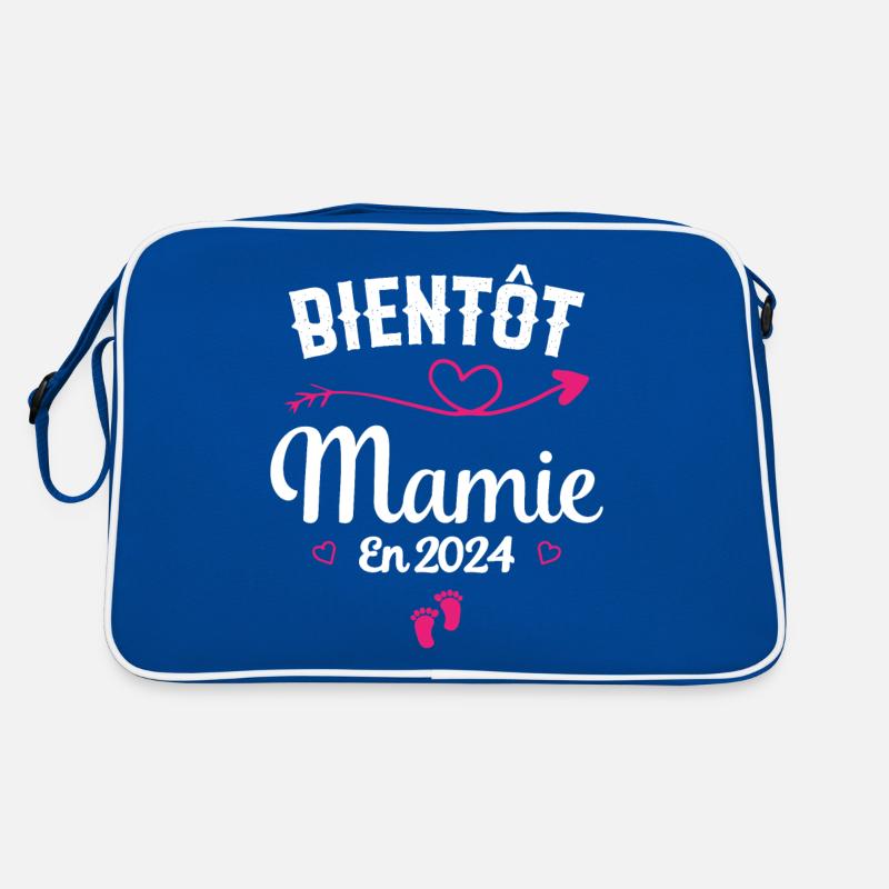 Bientôt future Mamie 2024 Sac Retro