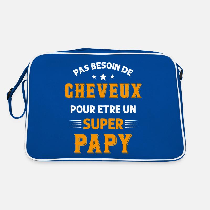 Pas Besoin De Cheveux Pour Être Un Super Papy Sac Retro