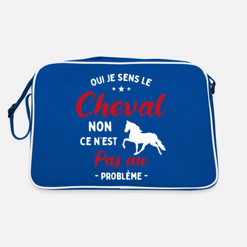 Oui Je Sens Le Cheval non ce n est pas un problème Sac Retro