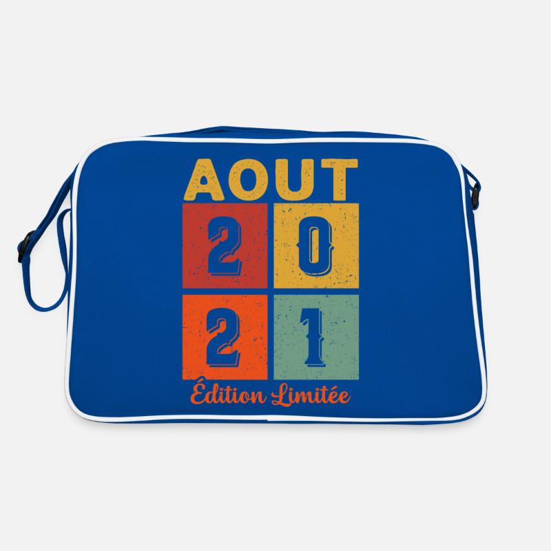 Août 2021 Édition limitée Idée Cadeau Anniversaire Sac Retro