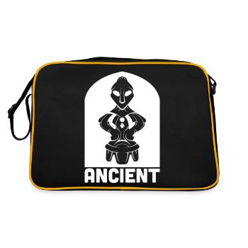 Déesse sur le trône - Hyjnesha në fron - Sac Retro - noir/or - Dos