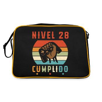 Niveau 28 Complet - Sac Retro - noir/or - Dos