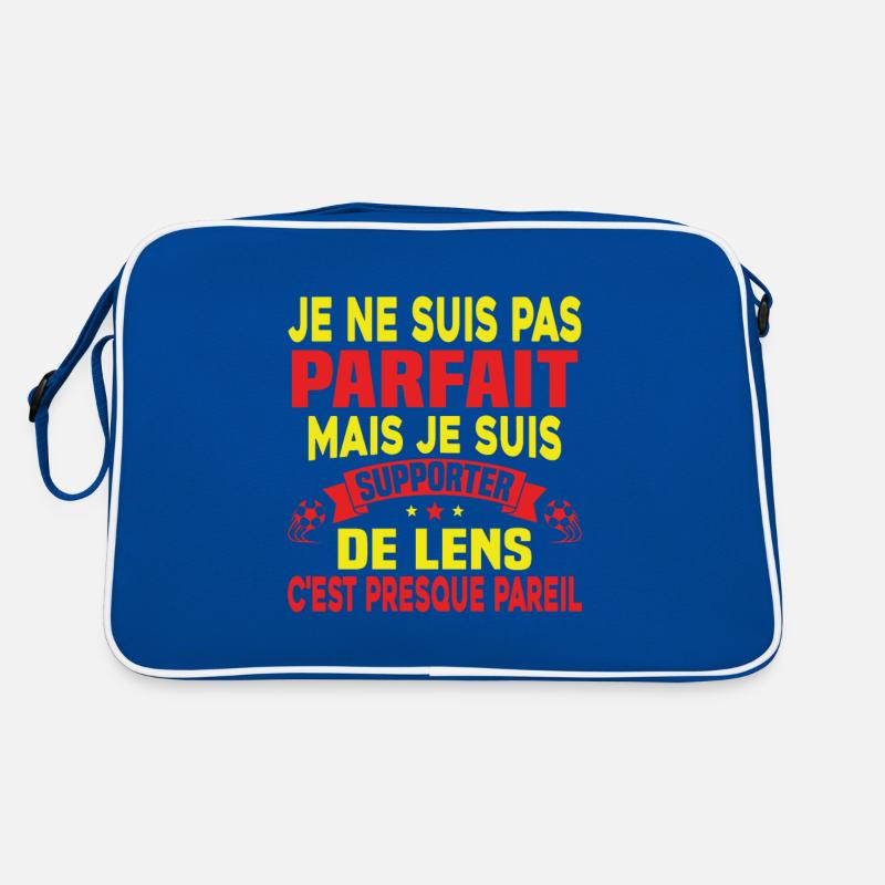 Je Suis Supporter De Lens idée Cadeau Sac Retro