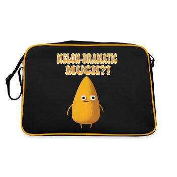Melon-Dramatic Much - Melon mélodramatique - Sac Retro - noir/or - Dos