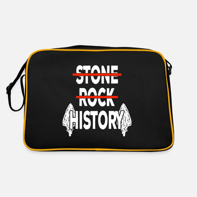 Pfeilspitzenjagd Pfeilspitzen Feuersteinknapping Retro Tasche
