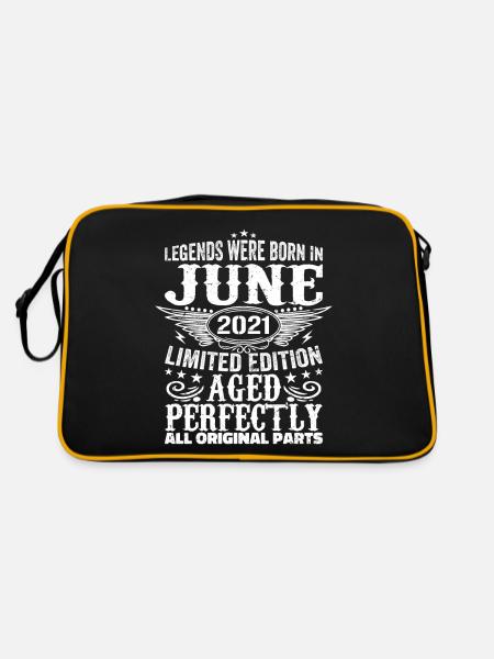 Juin 2021 Edition Limitée Parfaitement Vieilli 2021 Juin - Sac Retro - noir/or - Dos
