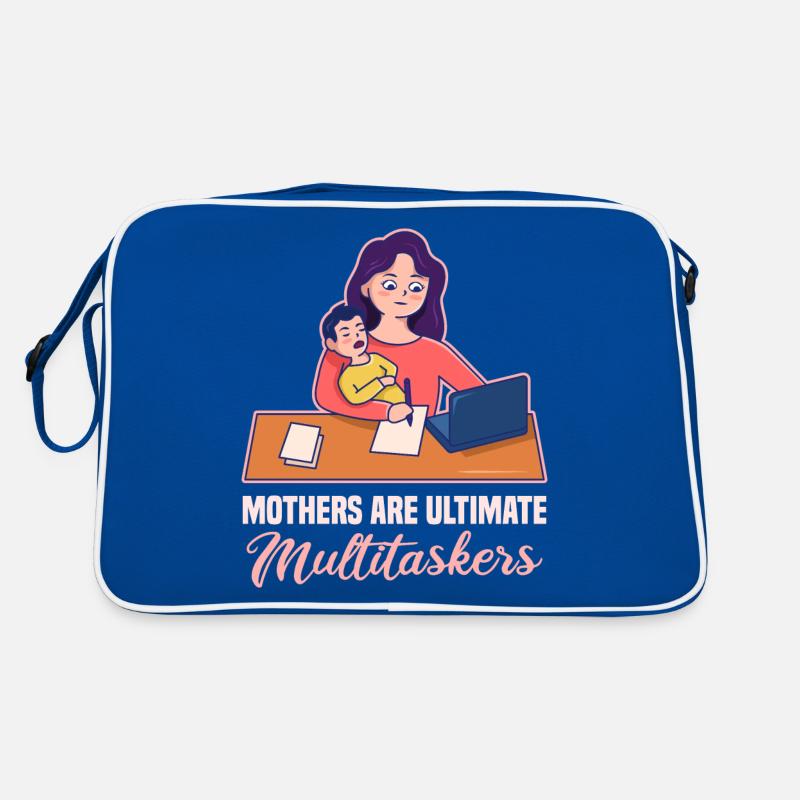 Multitasking-Design zum Muttertag Retro Tasche