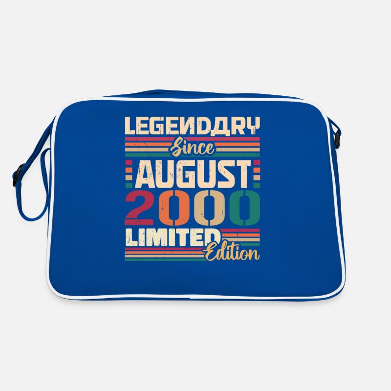 2000 August Birthday Legend August 2000 Retro Bag