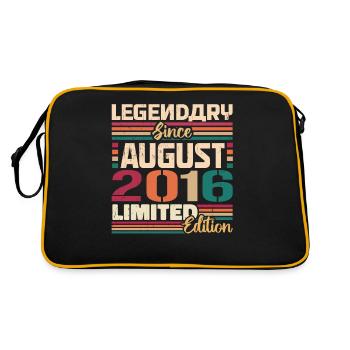 2016 Août Anniversaire Légende Août 2016 - Sac Retro - noir/or - Dos